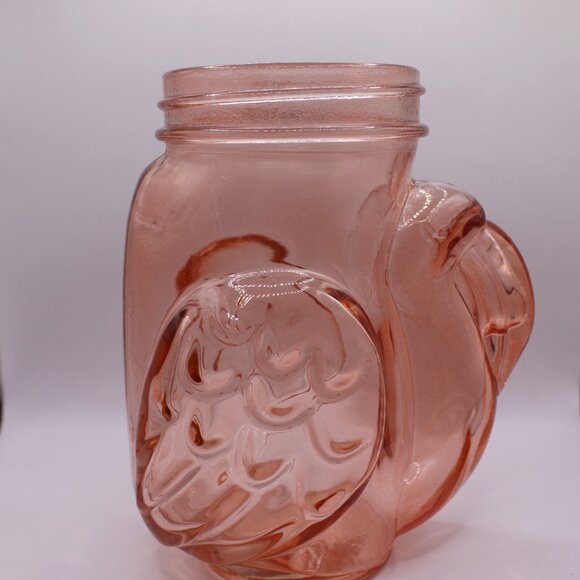 Target Bullseye Flamingo Novelty Drinking Jar with Straw and Fake Leaf - Picture 3 of 6